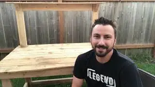 Weekend Projects: DIY Potting Bench