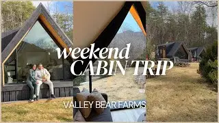 Glamping at Valley Bear Farms | Weekend Cabin Trip
