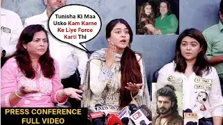 Sheezan Khan Sisters Falaq Naaz And Shafaq Naaz And Mother SH0CKING Press Conference Video Full