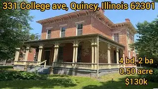 Illinois Cheap House For Sale | $130k | 4bd | 2 ba | 0.5 acre | Workshop | Attention Investors