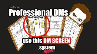 A DM Screen You've NEVER Seen Before (D&D GM Tips)