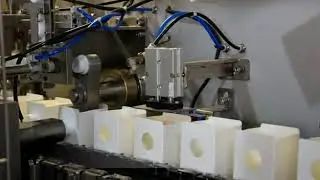 Gable top carton box forming capping filling sealing machine