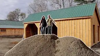 We've Never Done IT Like This Before Installing a Gravel Floor in Our Post & Beam Barn