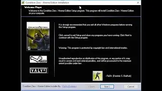 Counter Strike : Condition Zero - Xtreme Edition | Installation Sound Theme Song