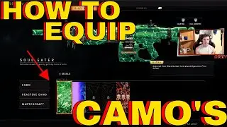 HOW TO EQUIP REACTIVE AND MASTER CRAFT CAMO'S IN BLACK OPS 4