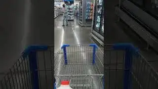 So I'm at Walmart 