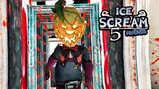 Ice Scream 8 Halloween Rod In Ice Scream 5 Full Gameplay