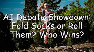 AI Debates Seriously: Fold Socks or Roll Them? The Ultimate Sock Showdown