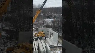 Монтаж долговечного дома из утеплённого железобетона ЗА 2 ДНЯ. 📞 Тел.: 8 (812) 502-10-02