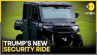 What Is Golf Force One, Donald Trump's New Armoured Buggy | WION