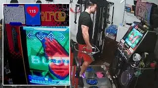 AAA Butterfly heavy + oni/challenge [+50lb trap barbell] / DDR EXTREME AC