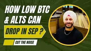 BTC Top In? Or Just September Dip? | How Low Will BTC & Alts Go?