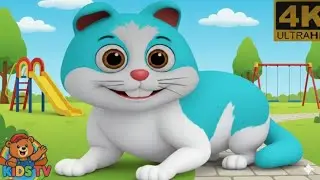 Billi Karti Meow Meow 🐱🎶 is a cute, funny, and colorful kids cartoon video