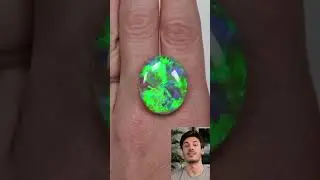 Why Is Australian Black Opal So Expensive? #opal #gemstoneaddict #jewelleryaddict