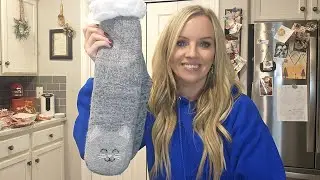 Adorable Soft Cat Fuzzy Slipper Socks! Great Cat Lover Gift