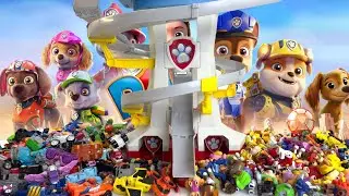 Paw Patrol Toy Collection Review:Tracker,Tuck, Ella,  Wild, Rory, Shade, Leo, Al, Roxi:Marshall ASMR