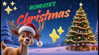 Reindeer Christmas fun / Nursery Rhyme / Kids Song / Merry Christmas Song