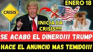 SE ACABO EL DINERO!!! TRUMP HACE EL ANUNCIO MAS TEMIDO!!!