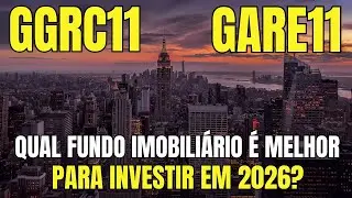 GGRC11 OU GARE11: Qual o Melhor Fundo Imobiliário de Tijolo Base 10 para Investir em 2026?