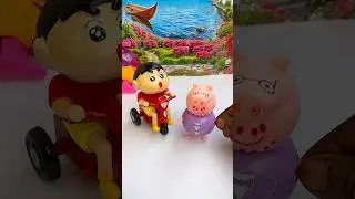 Peppa Pig hunt for sweets😭😁 #satisfying #unboxing #toys #asmr