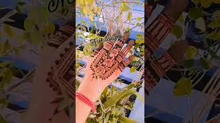 back hand mehndi design #2026 beautiful design back hand flower design 🔥