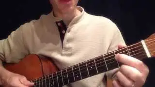 Two-Minute Guitar Lesson with TAB: 