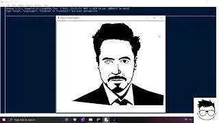 Project 02: Draw Tony Stark with just 3 lines of code!!!