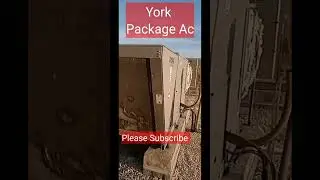 package ac york package unit #hvac #youtubeshorts
