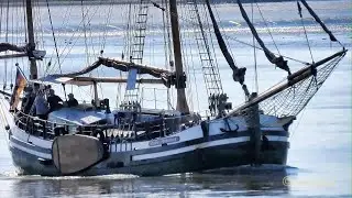 Schmack GESINE von PAPENBURG DCLD MMSI 211279790 Emden Ems Dollart Segelschiff sailing vessel