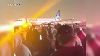 JetBlue engine failure forces landing and across the country a Delta unruly passenger stirs chaos