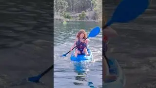 Лучший детский каяк за 99 долларов! #getkidsoutside #youth #gadding #kayaking