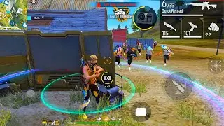 [H2K] Destroyer 99% Headshot Rate⚡|| Solo Vs Squad Full Gameplay😱|| Poco x3 Pro 🔥 iPhone 13📲FreeFire