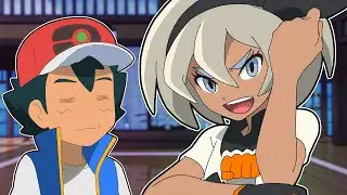 Эш Кетчуп встречает Беа (сокращенная пародия на аниме Pok&eacute;mon Journeys)