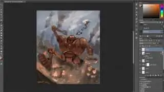 Giant Robot Rampage - Spitpaint
