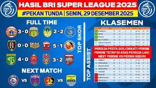 Hasil Liga 1 Hari Ini - Persija vs Bhayangkara FC - Klasemen BRI Super League 2025 Terbaru