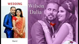 Part-2 WILSON DALIA Mangalorean Catholic Wedding RECEPTION Ceremony #NelsonPhotographyMangalore
