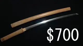 Sale $700 Gendaito Showato Sekijyu Nagata Sukenori, Gunto Blade, Army swordsmith, WW2