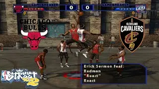 NBA Street Vol. 2 &ndash; Chicago Bulls vs Cleveland Cavaliers | PS2, Xbox, GameCube & PSP Gameplay