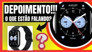 SMARTWATCH XIAOMI REDMI WATCH 5 LITE 1.96 PRETO MILANESE REVIEW ⌚ GPS BATERIA LONGA AMOLED REVIEW