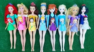 Cute Miniatures Disney Princess Frozen ELSA & Annall! elsa satisfying unboxing