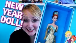 Barbie Gold Label Happy New Year Holiday Hostess Barbie Doll