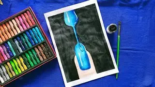 Painting a Finger with Nailpolish / Easy Acrylic painting / TM ARTIST