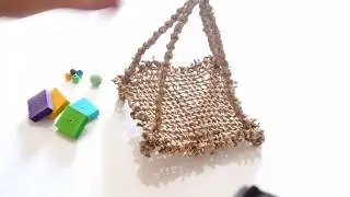 Matte aus Seegras weben - DIY Spielzeug für Sittiche und Papageien
