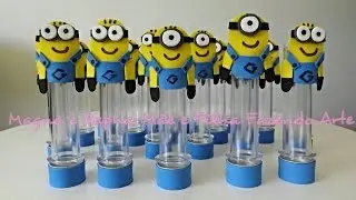 Como fazer? Diy tubete do Minion!!!