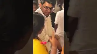 തിരുവന്തപുരം സബ് കളക്ടർ ശിവൻകുട്ടിയുടെ മകന്റെ Wedding Reception ന് | #subcollector #vsivankutty