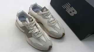 New Balance 327 Moonbeam Driftwood U327LZ Review #review #shoes #sneakers #unboxing
