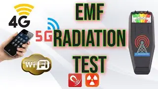 Тест на излучение 5G, 4G и WiFi (только техническое исследование)