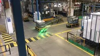 AGV - Otomatik Yönlendirmeli Araçlar - İnsansız Taşıma Araçları