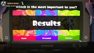 Splatoon 3 - Splatfest #20 O que &eacute; mais importante para voc&ecirc;? (Resultados)