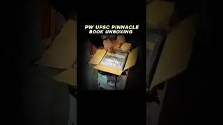 PW PINNACLE BATCH BOOK UNBOXING🔥#upsc #upscaspirants #upscmotivation #upscpreparation #upsccse